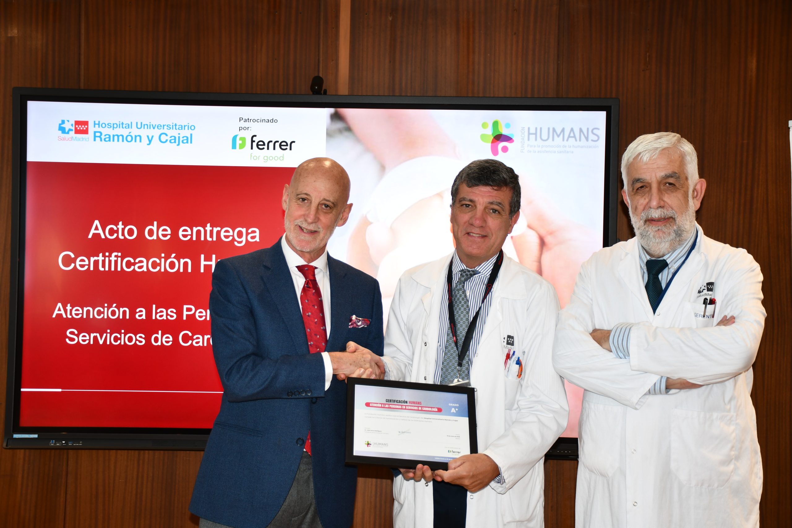 Humans Ac El Hospital Universitario Ramón y Cajal, primero en España en recibir ...